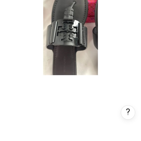 *Sold out online* TORY BURCH Georgia sandals black. Brand new in box. Size 9 - Picture 3 of 4